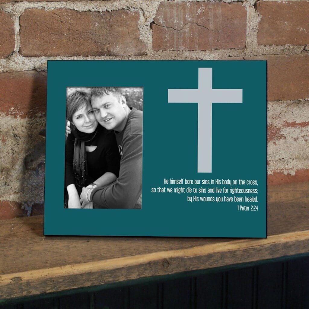 1 Peter 2:24 Decorative Picture Frame