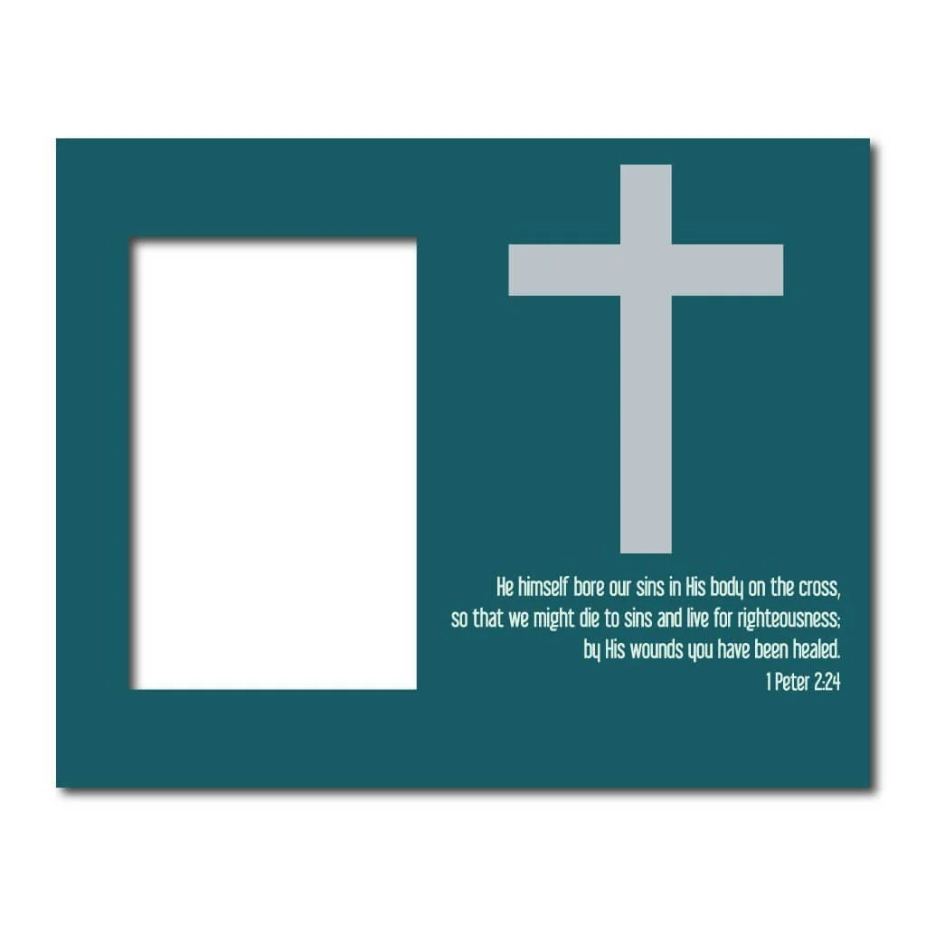 1 Peter 2:24 Decorative Picture Frame - Image 2