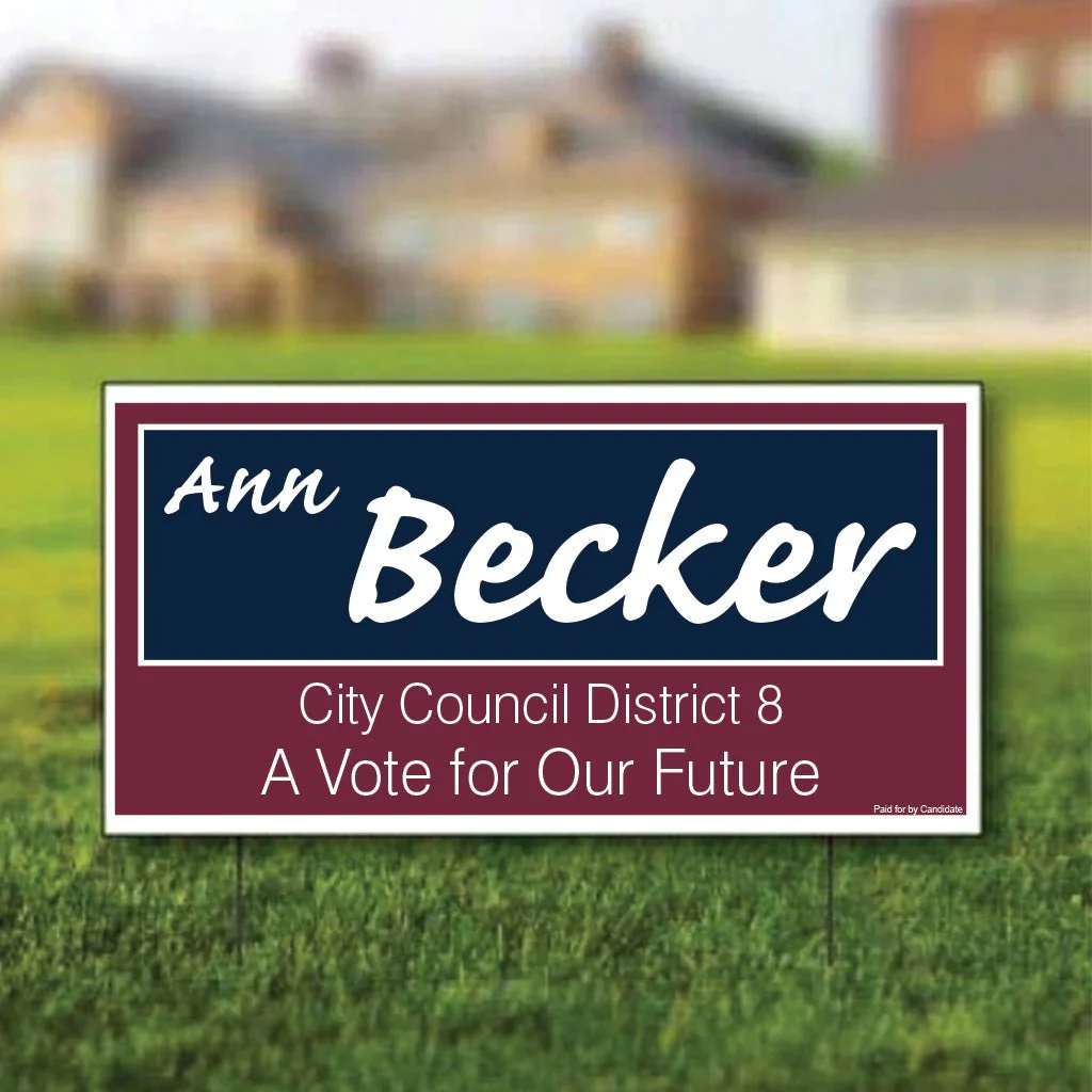 12"x24" Custom Political Yard Signs - Image 11