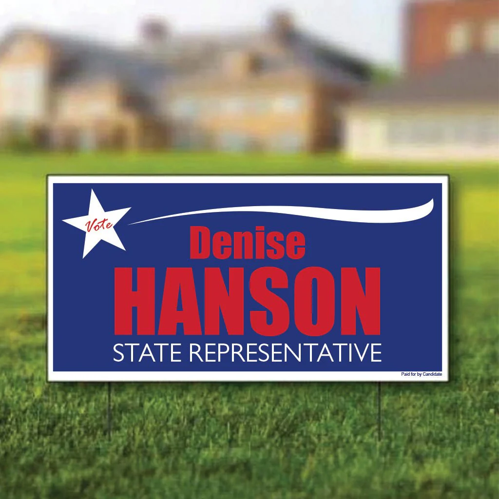 12"x24" Custom Political Yard Signs - Image 4