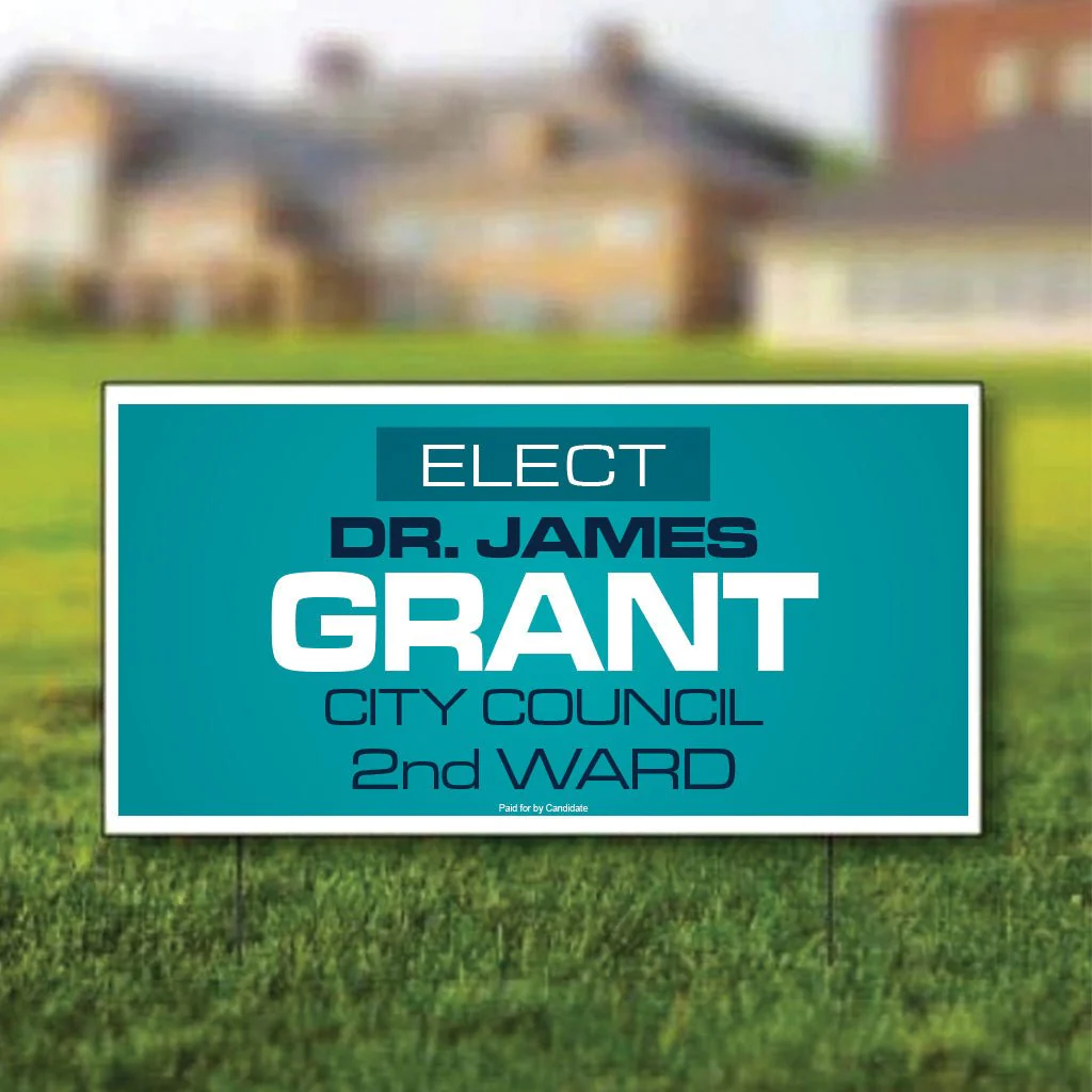 12"x24" Custom Political Yard Signs - Image 8
