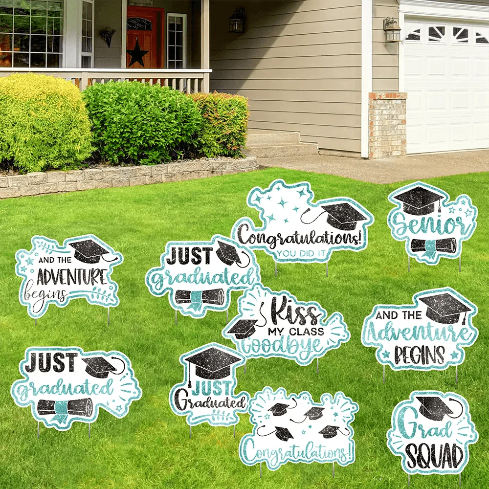 15" Graduation Sayings Yard Card Bundle | 10 pc Set - Image 19