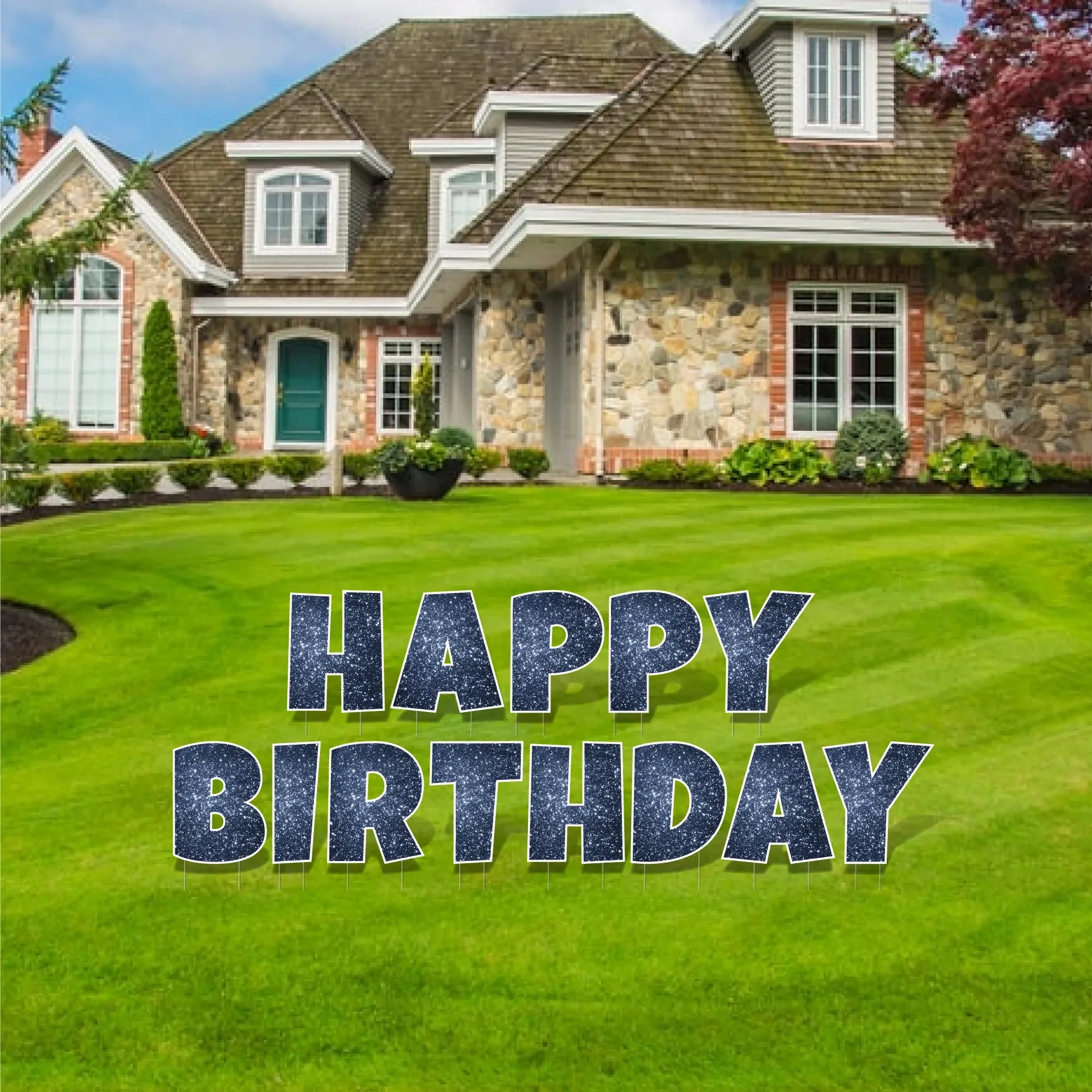 18" 'Luckiest Guy' Happy Birthday | Sparkle - 13 pc Set - Image 9