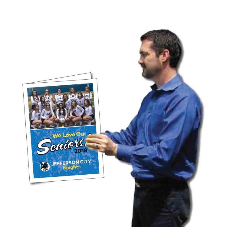 18" x 24" Giant Custom Team Greeting Card - Image 3