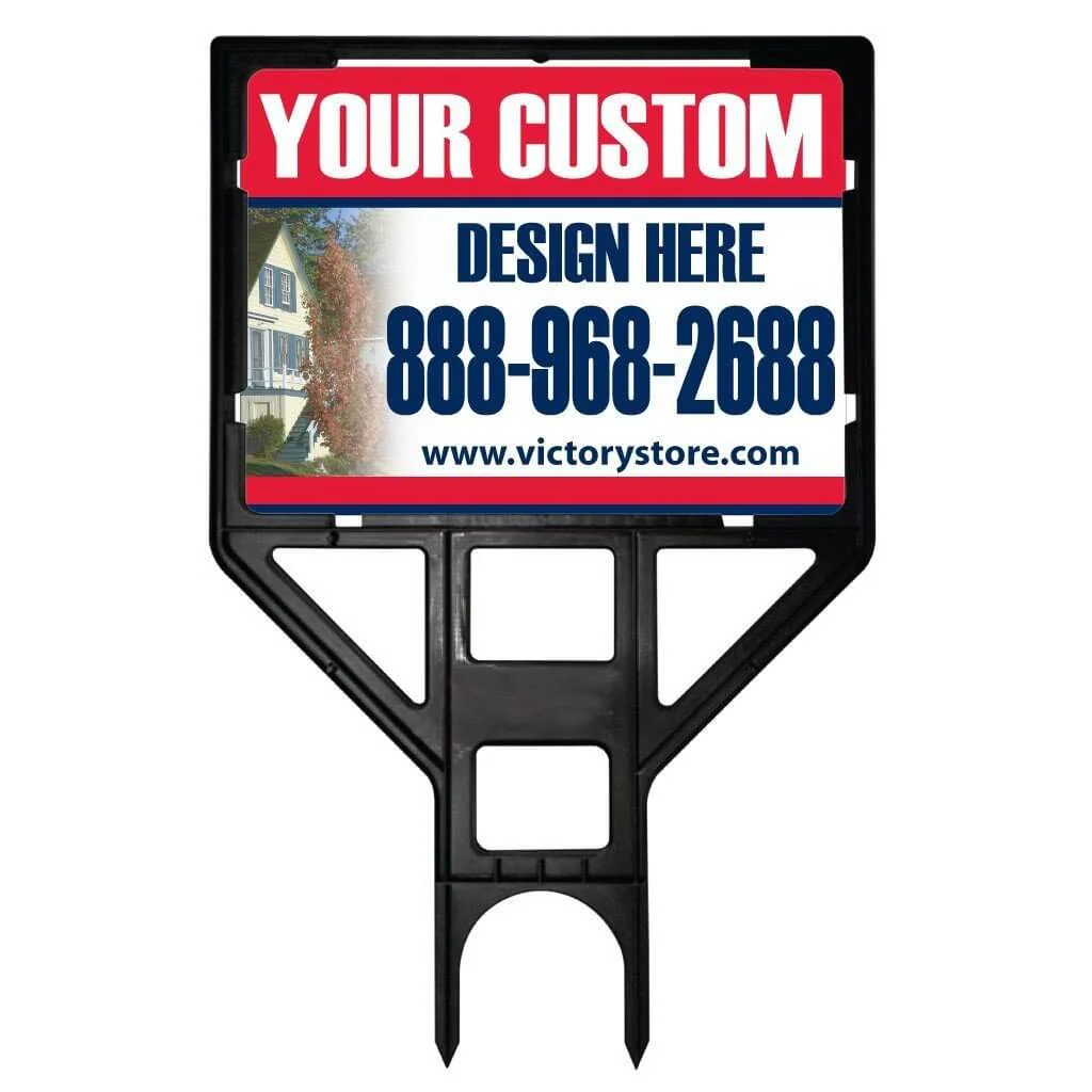18"x24" Full Color Realtor Yard Sign | Includes Plastic Frame - Image 2