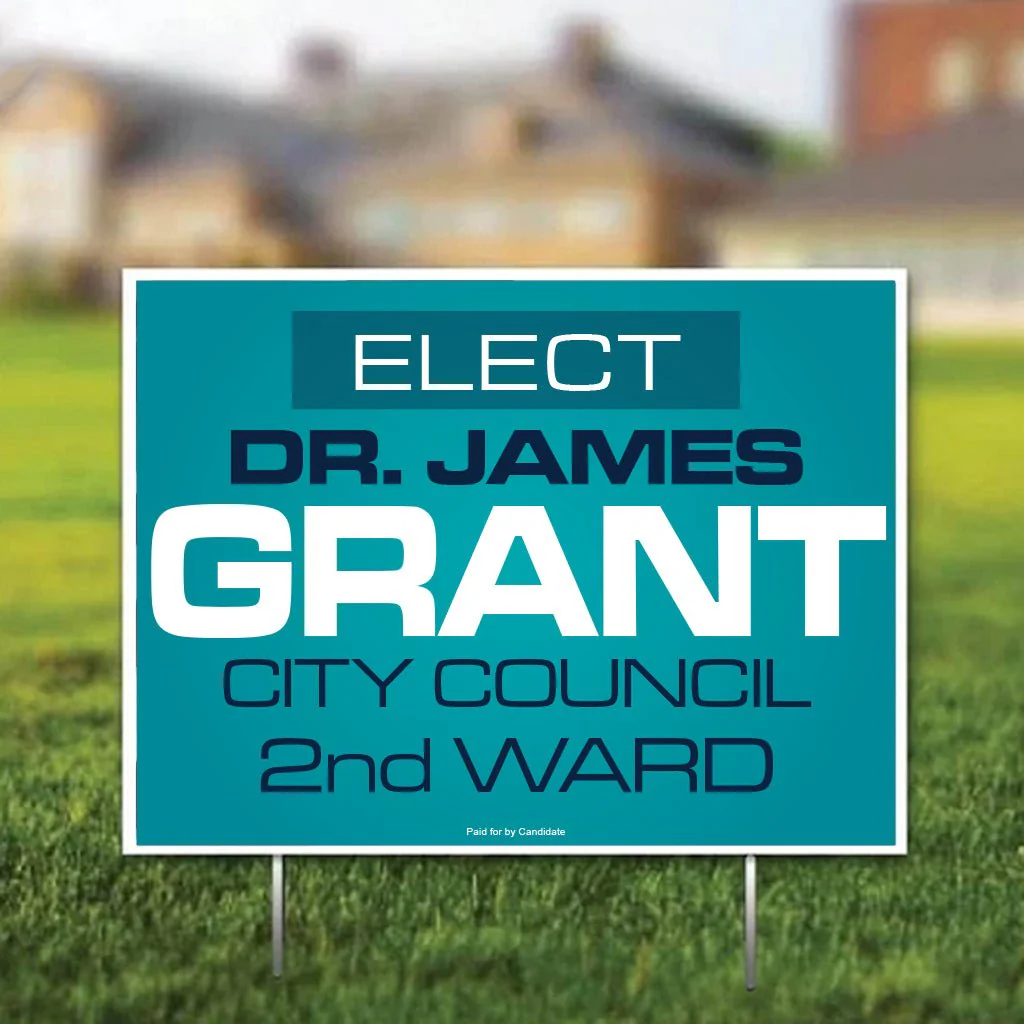Custom Political 18"x24" Yard Signs - Image 9