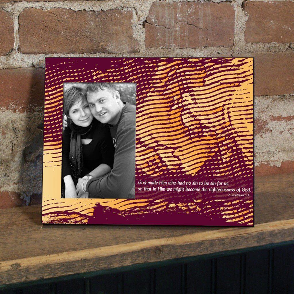 2 Corinthians 5:21 Decorative Picture Frame