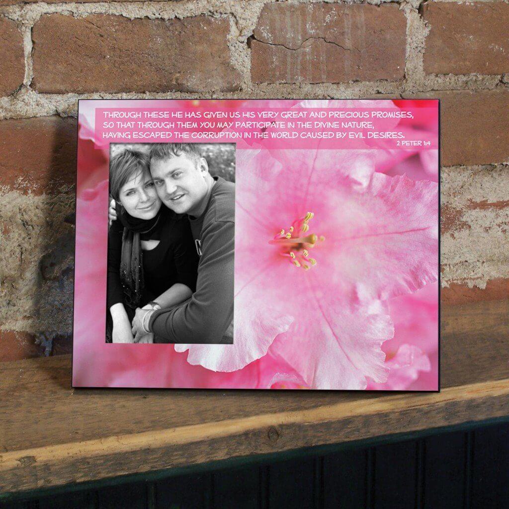 2 Peter 1:4 Decorative Picture Frame