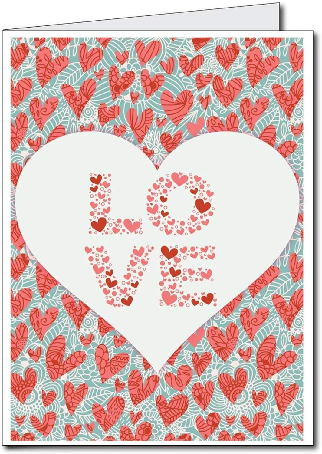 3' Giant Love You Always Valentine's Day Greeting Card - Image 2