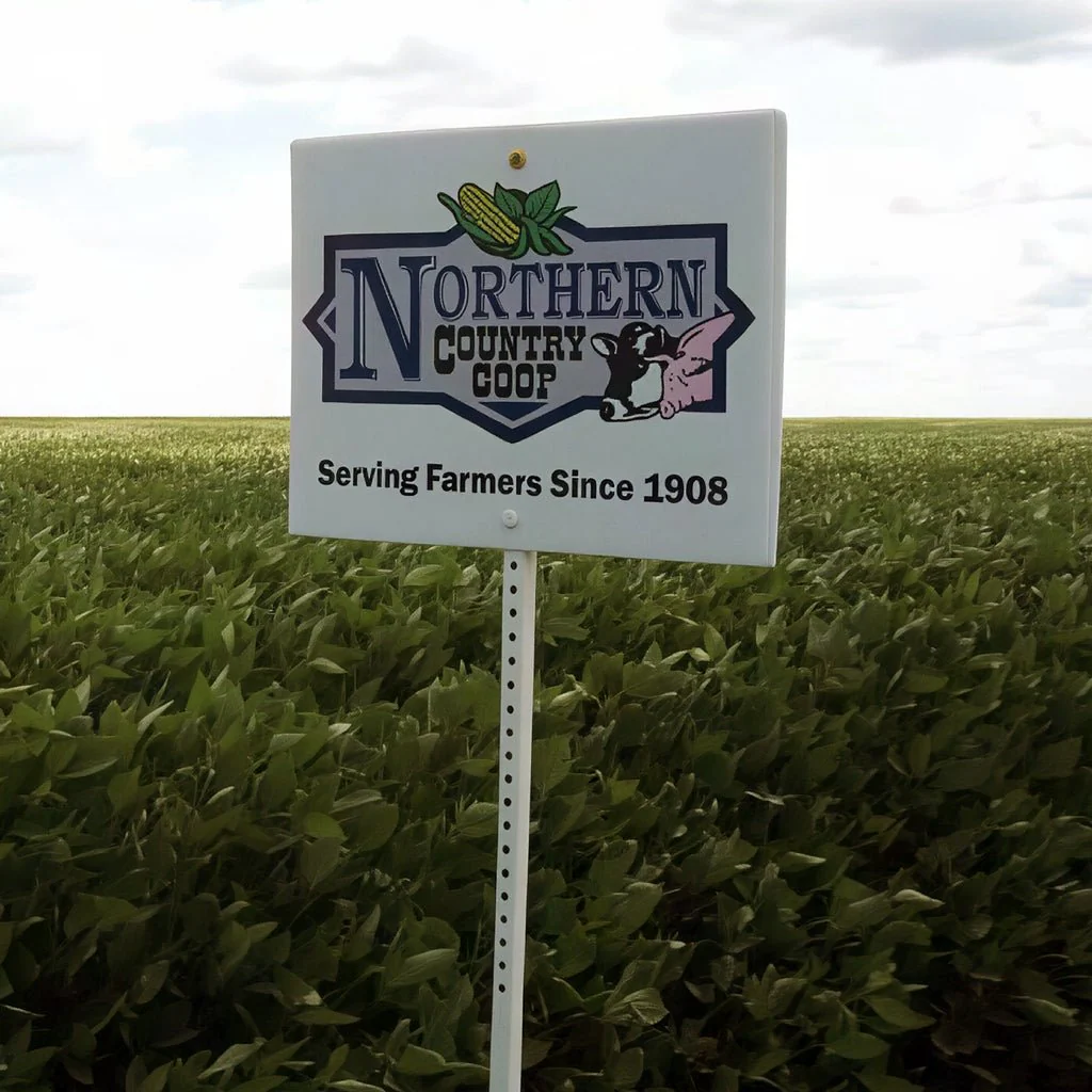 2' x 3' White Field Plot Signs - Image 5