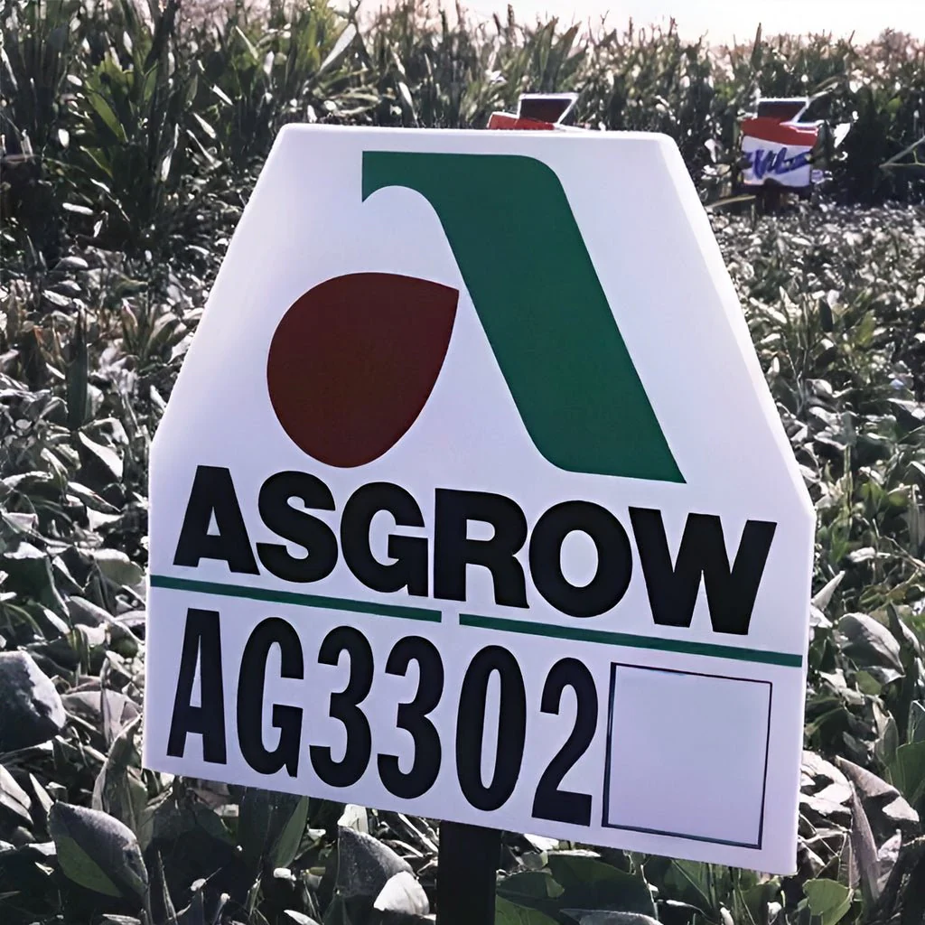 2' x 3' White Field Plot Signs - Image 6