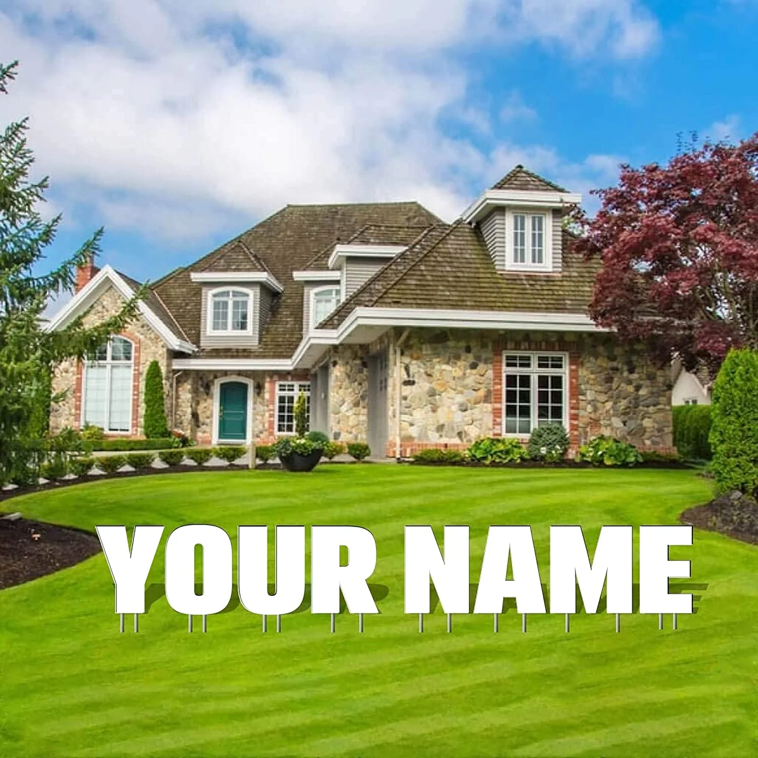 Custom Yard Letters | Breuer | Solid Fill 20" - Image 10