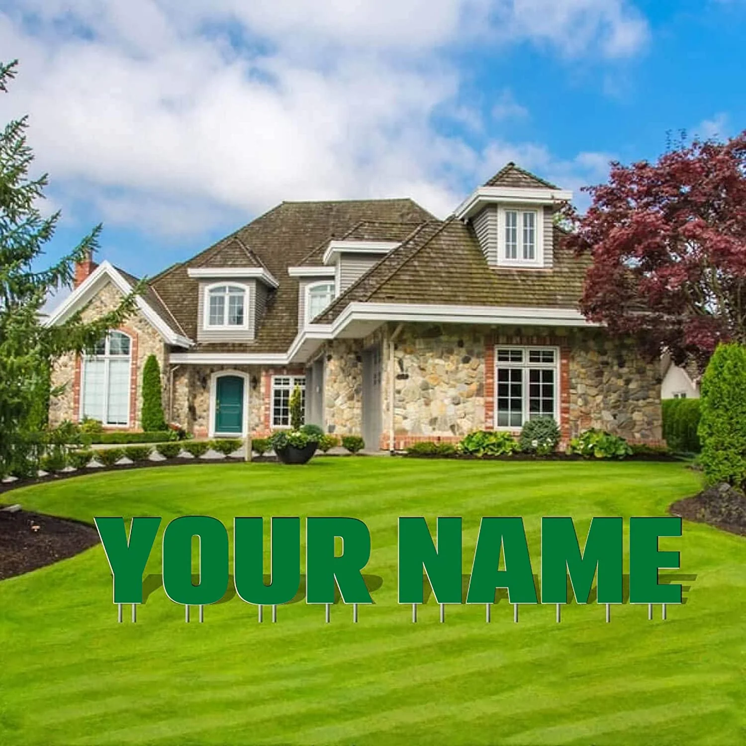 Custom Yard Letters | Breuer | Solid Fill 20" - Image 11