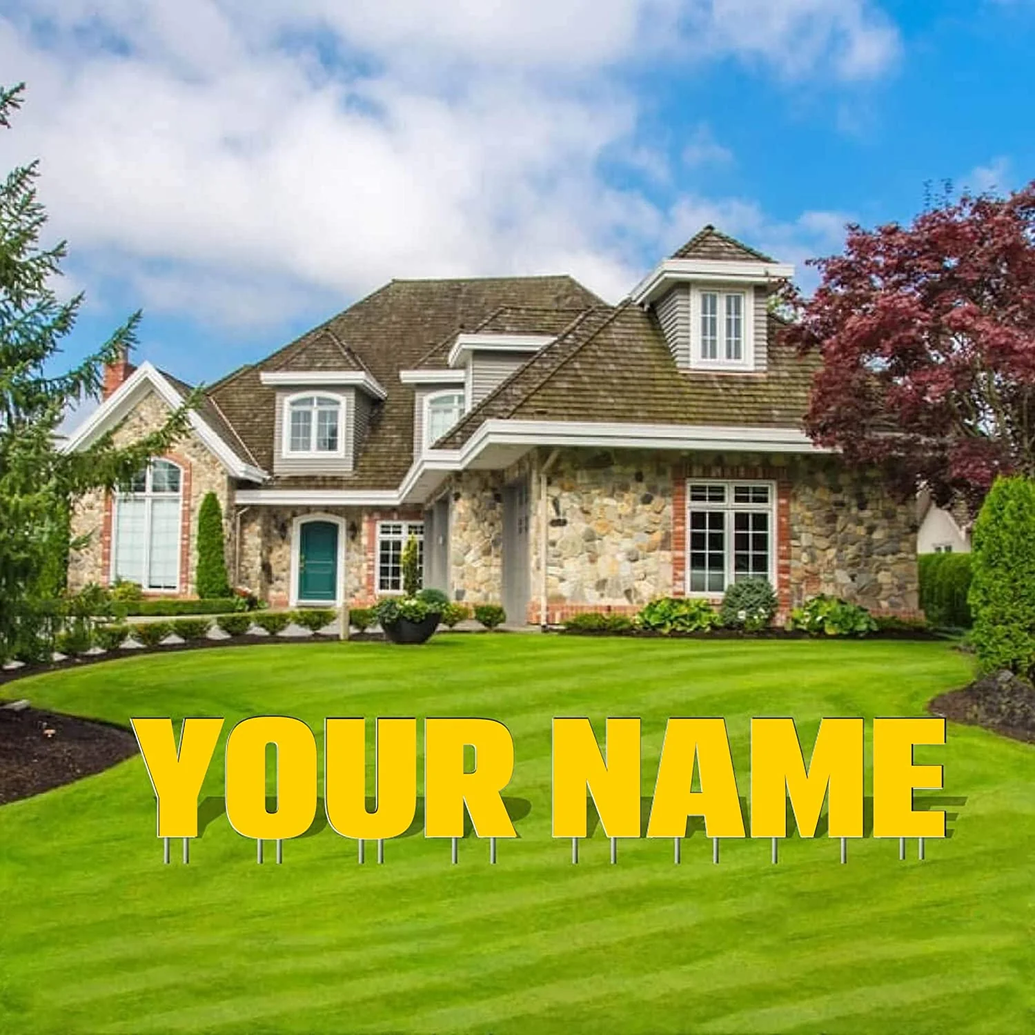 Custom Yard Letters | Breuer | Solid Fill 20" - Image 12