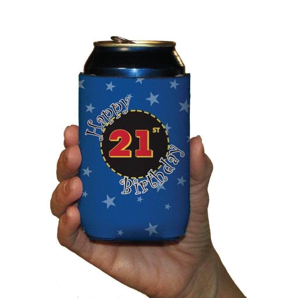 21st Birthday Party Can Cooler Set - Image 3