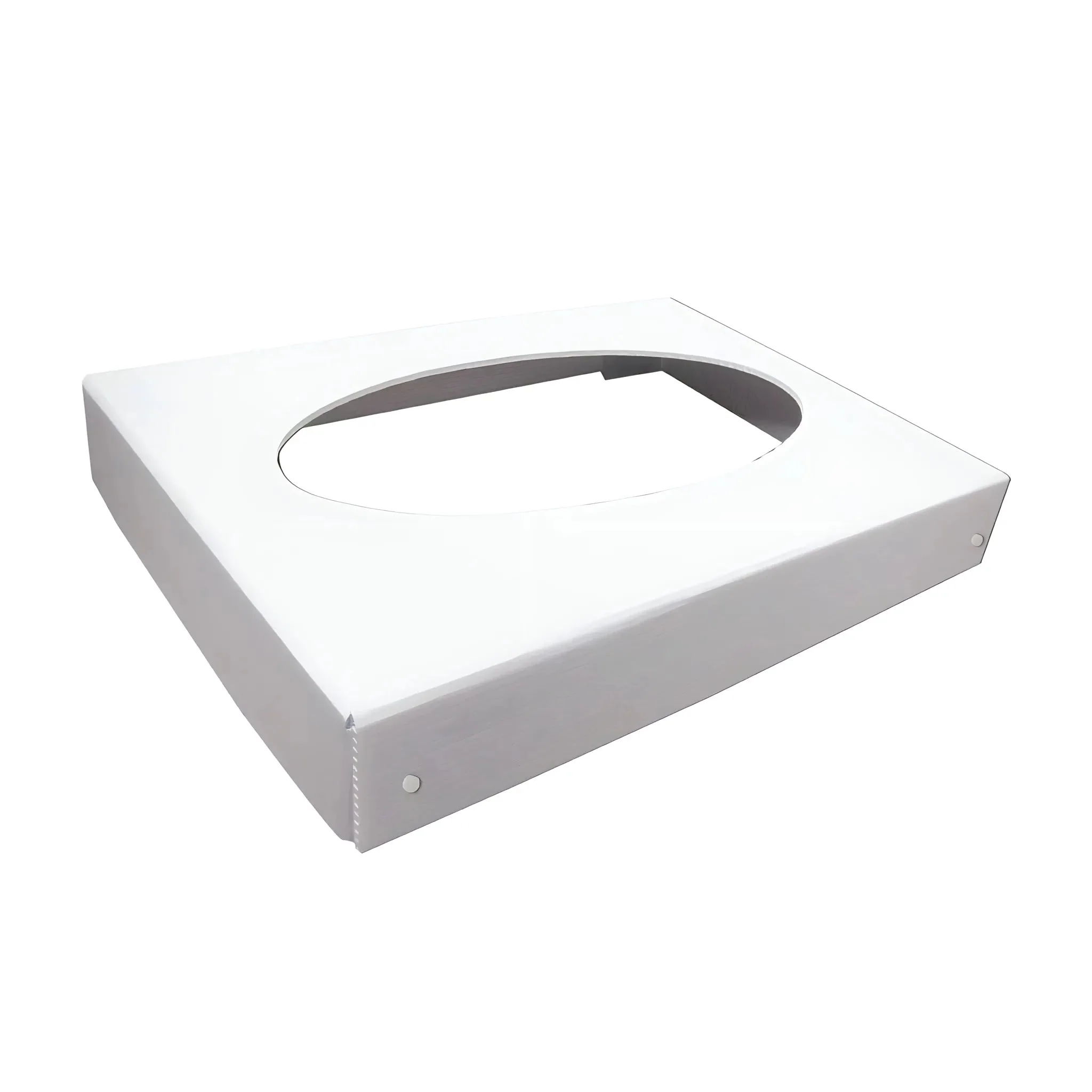 22.3 Gallon Custom Disposable Recyclable Corrugated Plastic Trash Can - Image 5