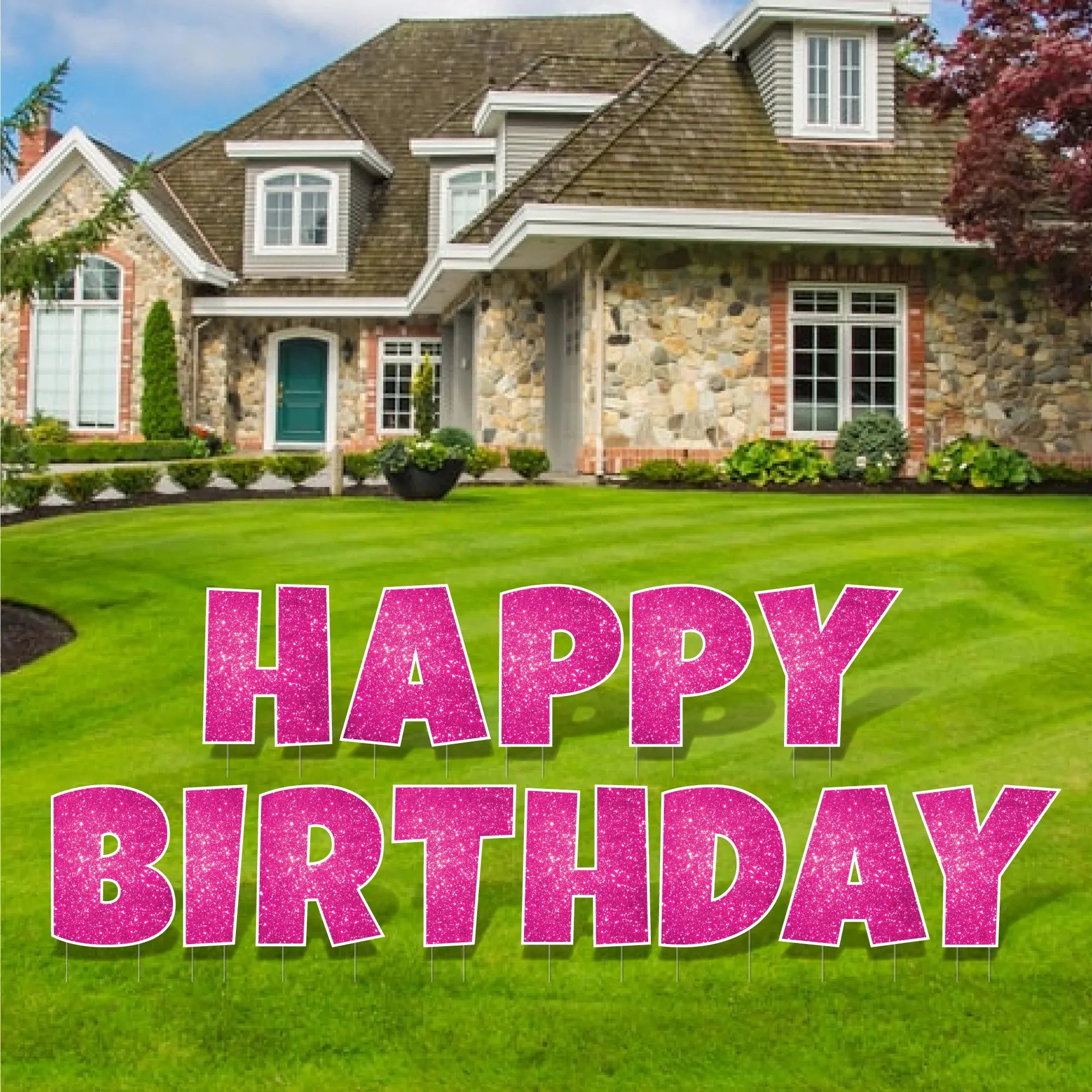 22.75" 'Luckiest Guy' Happy Birthday | Sparkle - 13 pc Set - Image 11
