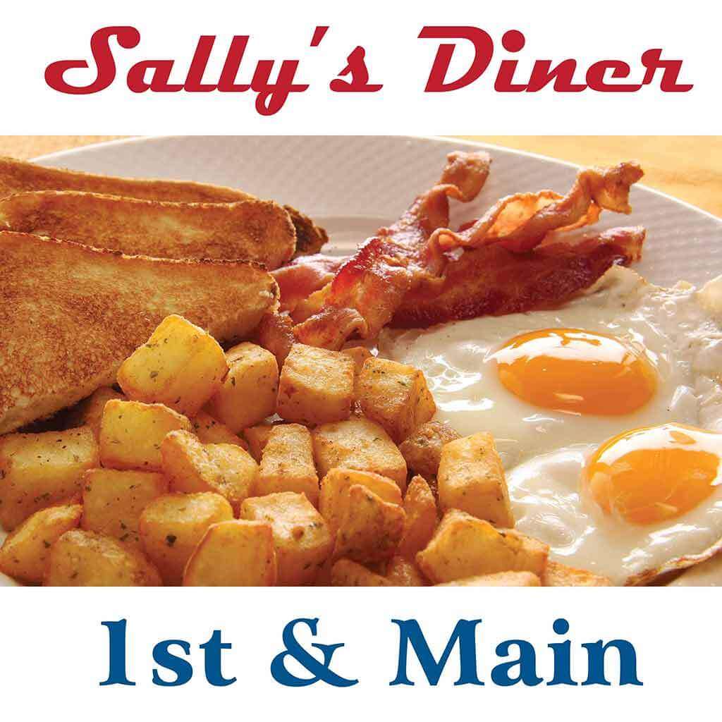 2'x2' Restaurant Marketing Yard Sign - Image 9