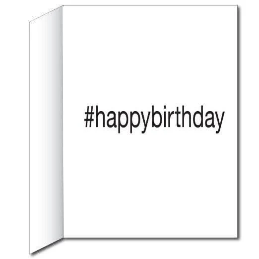 3' Giant Birthday in the 21st Century Greeting Card - Image 3