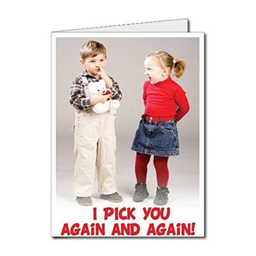 3' Giant I Pick You Again and Again! Birthday Greeting Card - Image 2