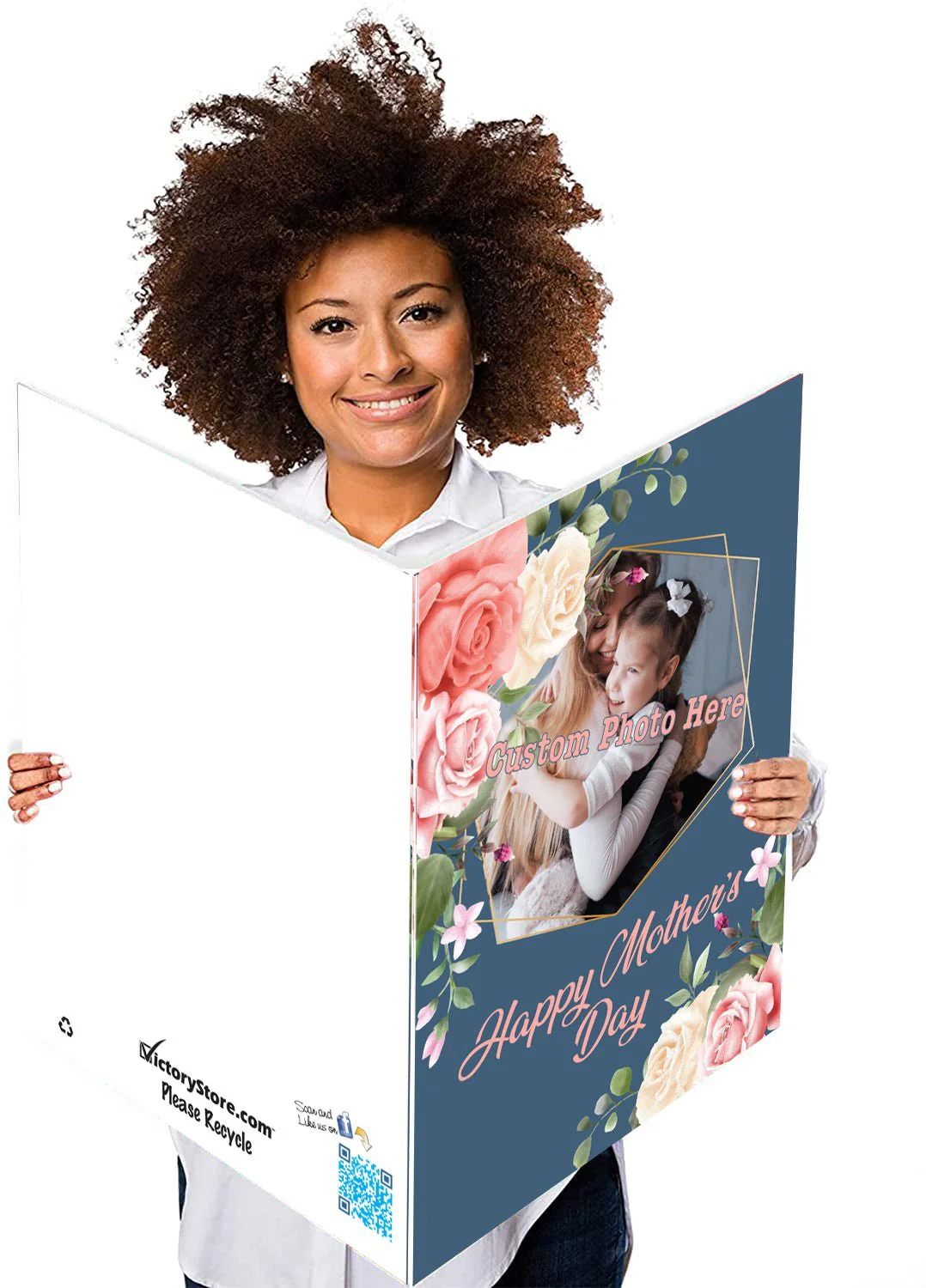 2'x3' Giant Custom Floral Mother's Day Greeting Card