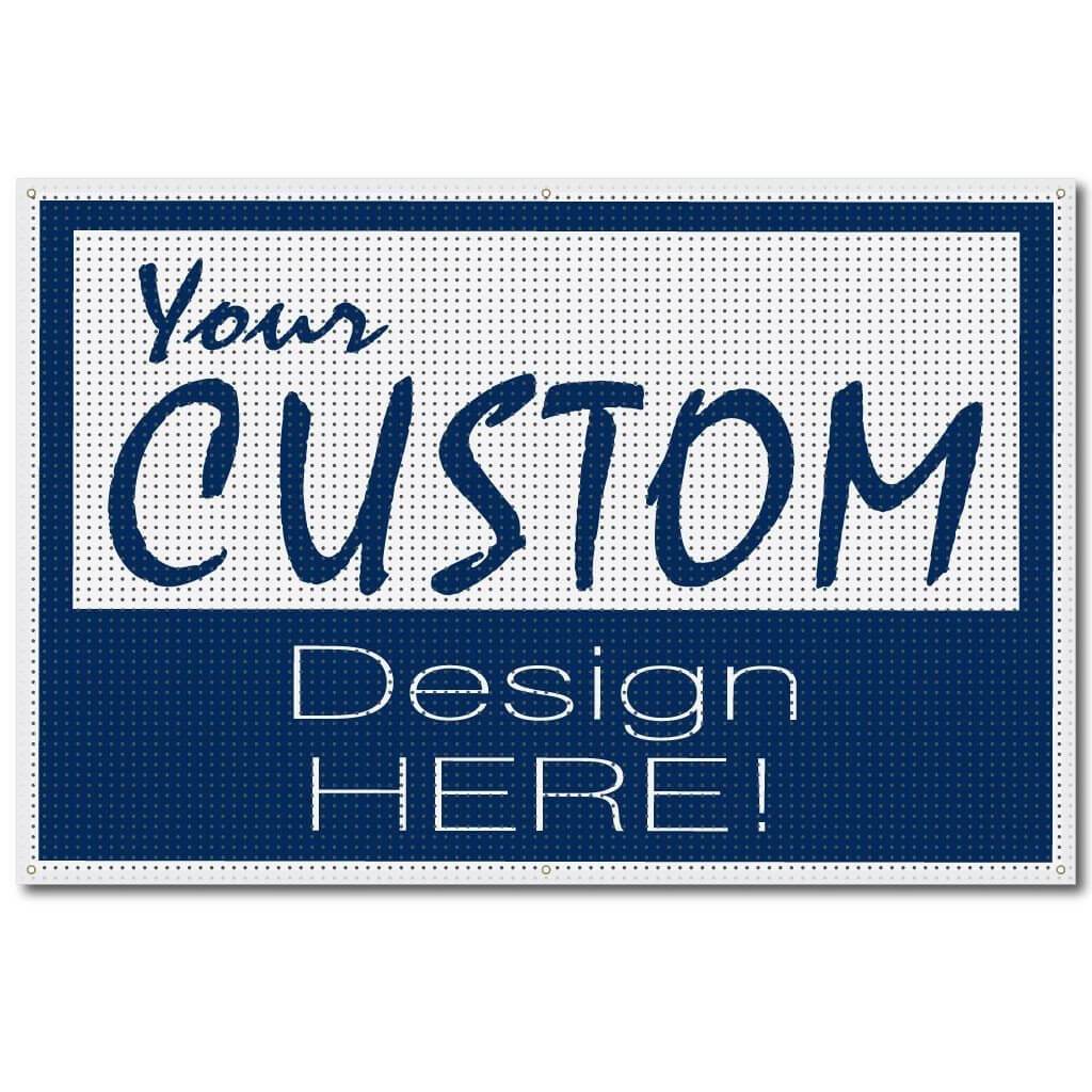 Custom 2'x3' Mesh Banner - Image 3