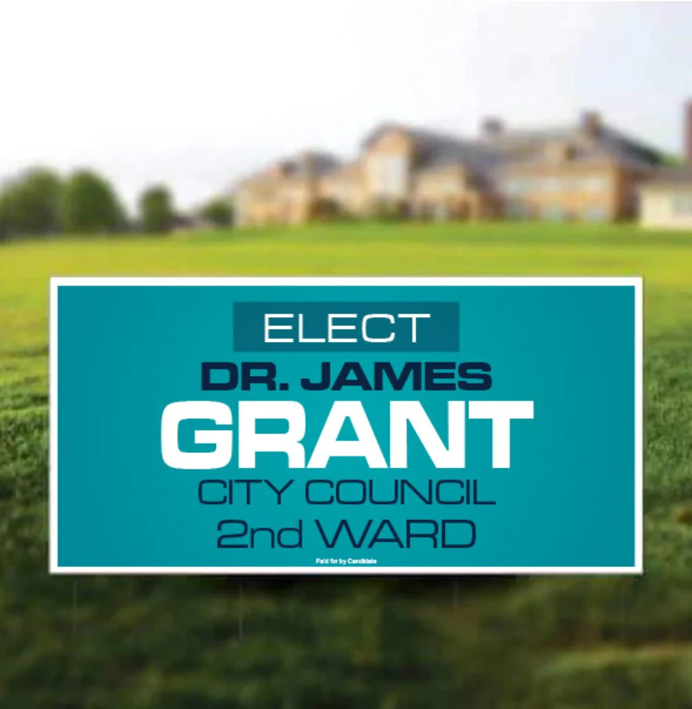 2'x4' Custom Political Road Signs - Image 3