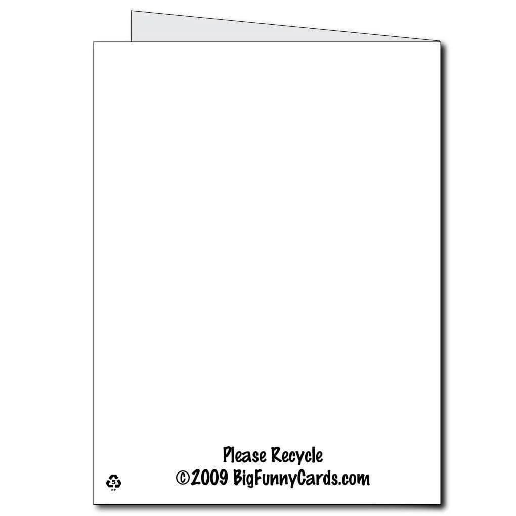 3' Giant Birthday Cake Birthday Greeting Card - Image 4