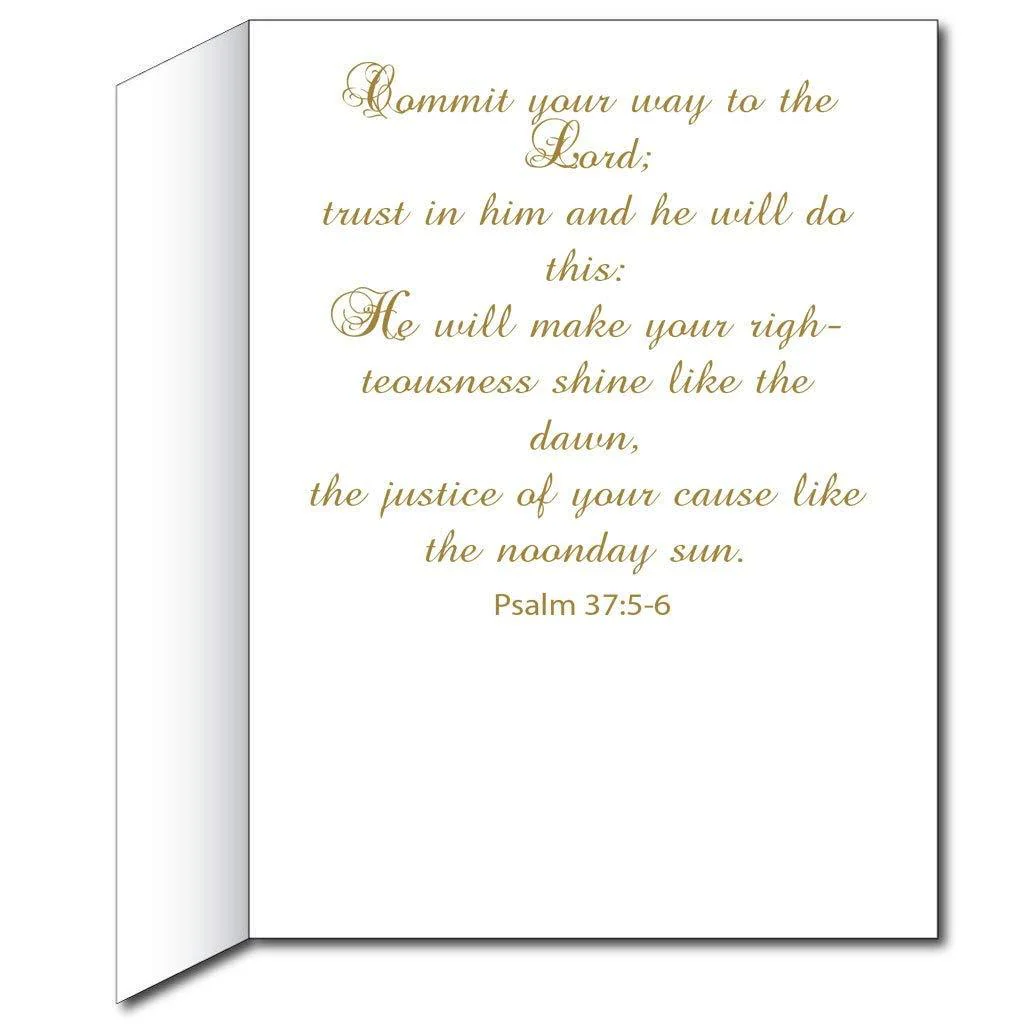 3' Giant God Bless You Confirmation Greeting Card - Image 2