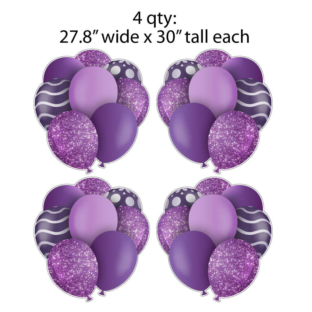 30" Balloon Bouquet Flair | Set of 4 - Image 13