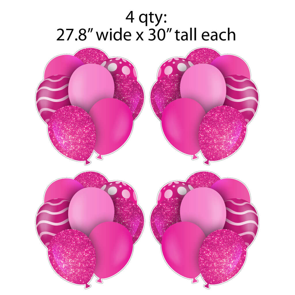 30" Balloon Bouquet Flair | Set of 4 - Image 15
