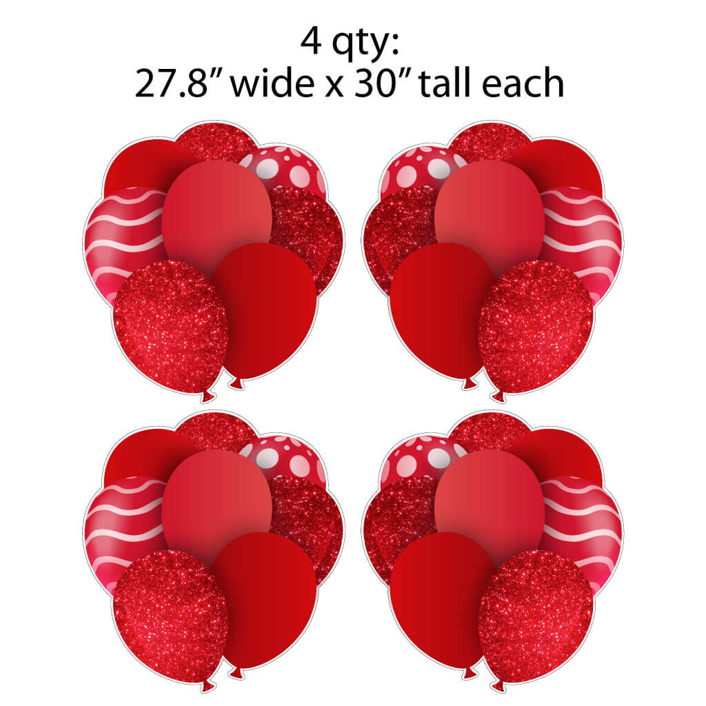 30" Balloon Bouquet Flair | Set of 4 - Image 21