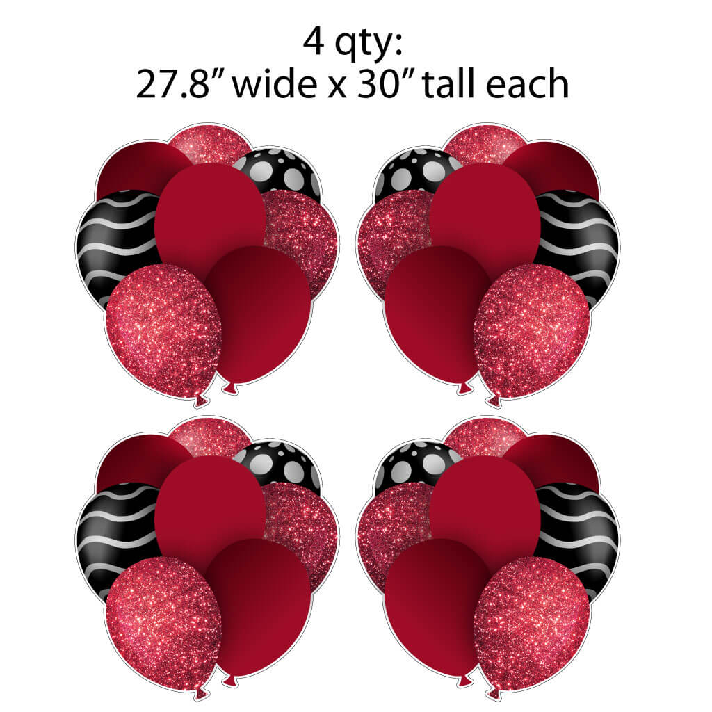 30" Balloon Bouquet Flair | Set of 4 - Image 9