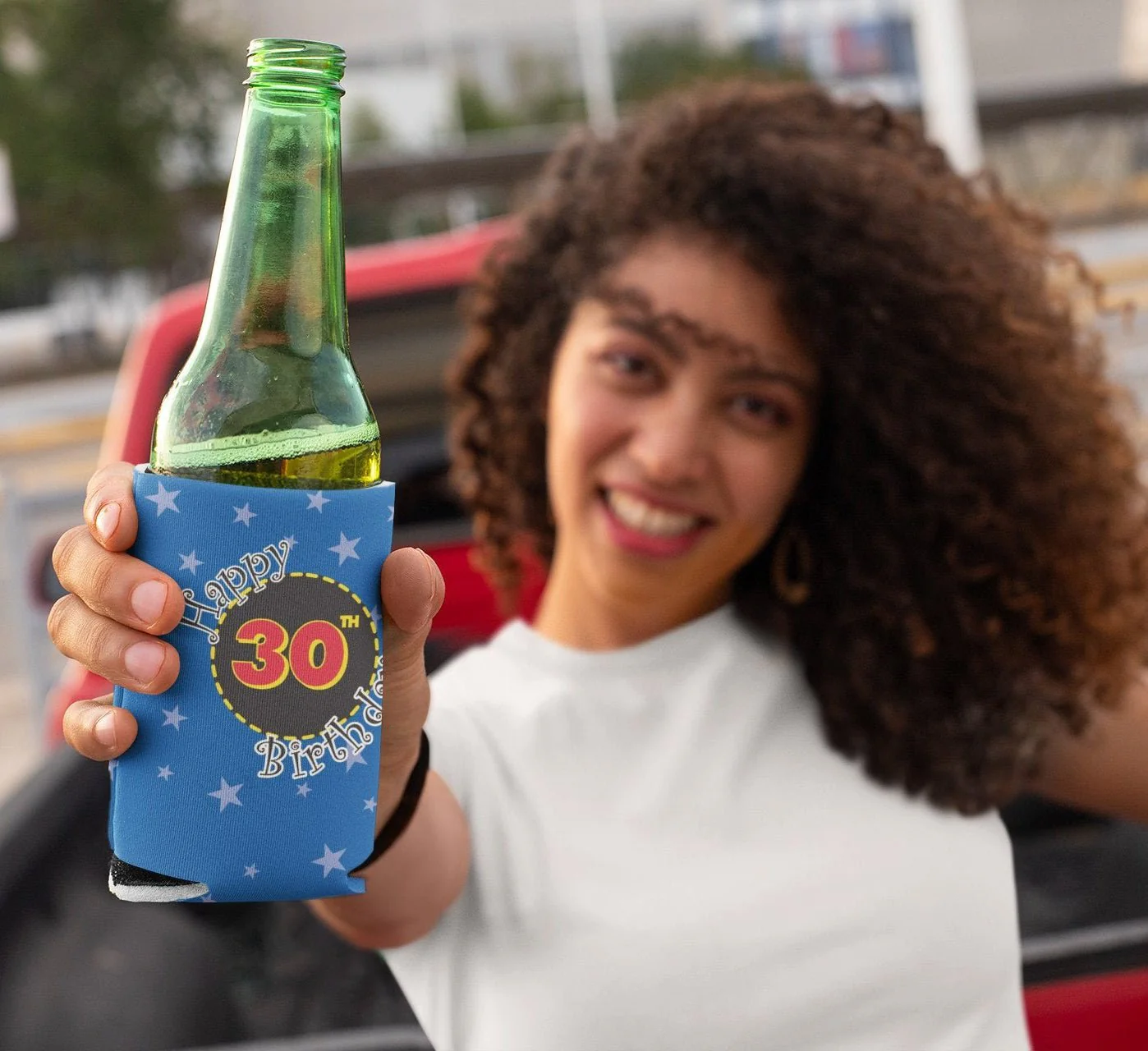 30th Birthday Party Can Cooler Set