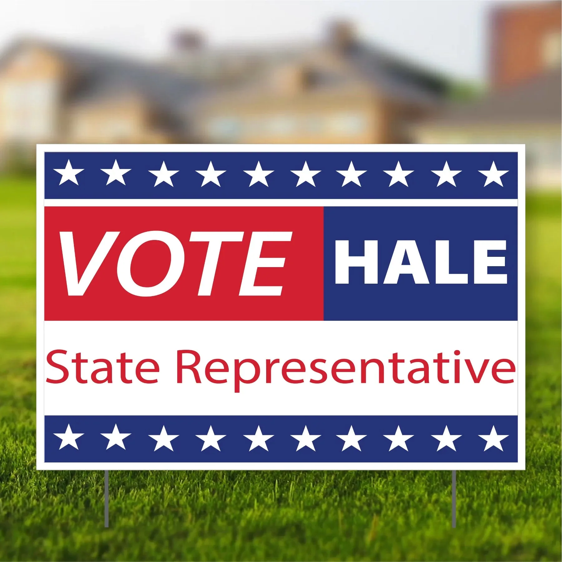 32"x48" Custom Political Road Sign