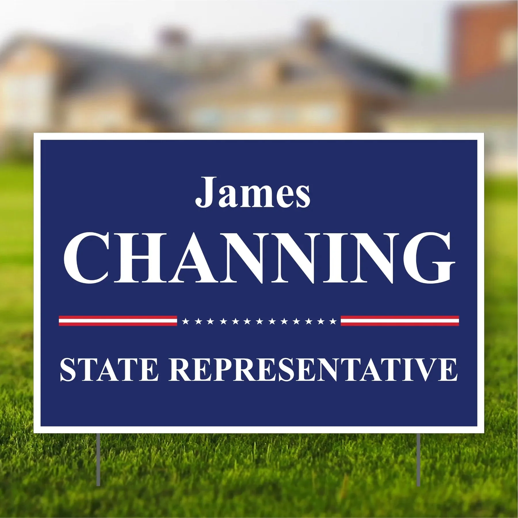 32"x48" Custom Political Road Sign - Image 2