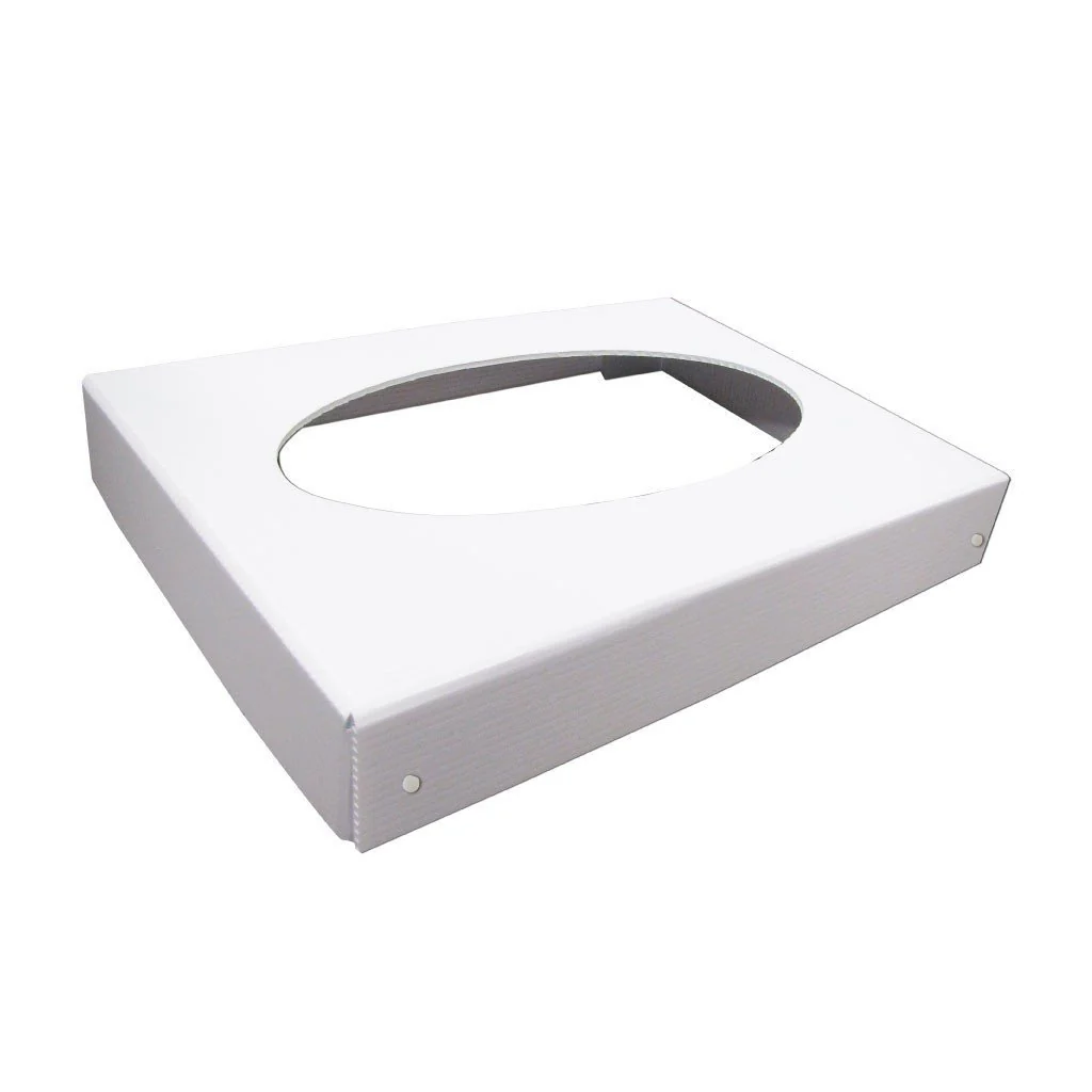 36.5 Gallons Custom Disposable Recyclable Cardboard Trash Can - Image 4