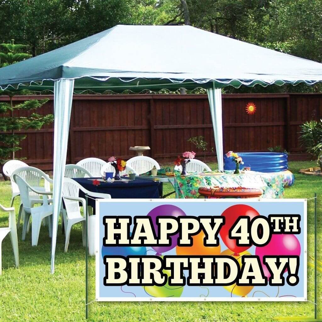 40th Birthday Party Kit - Image 3