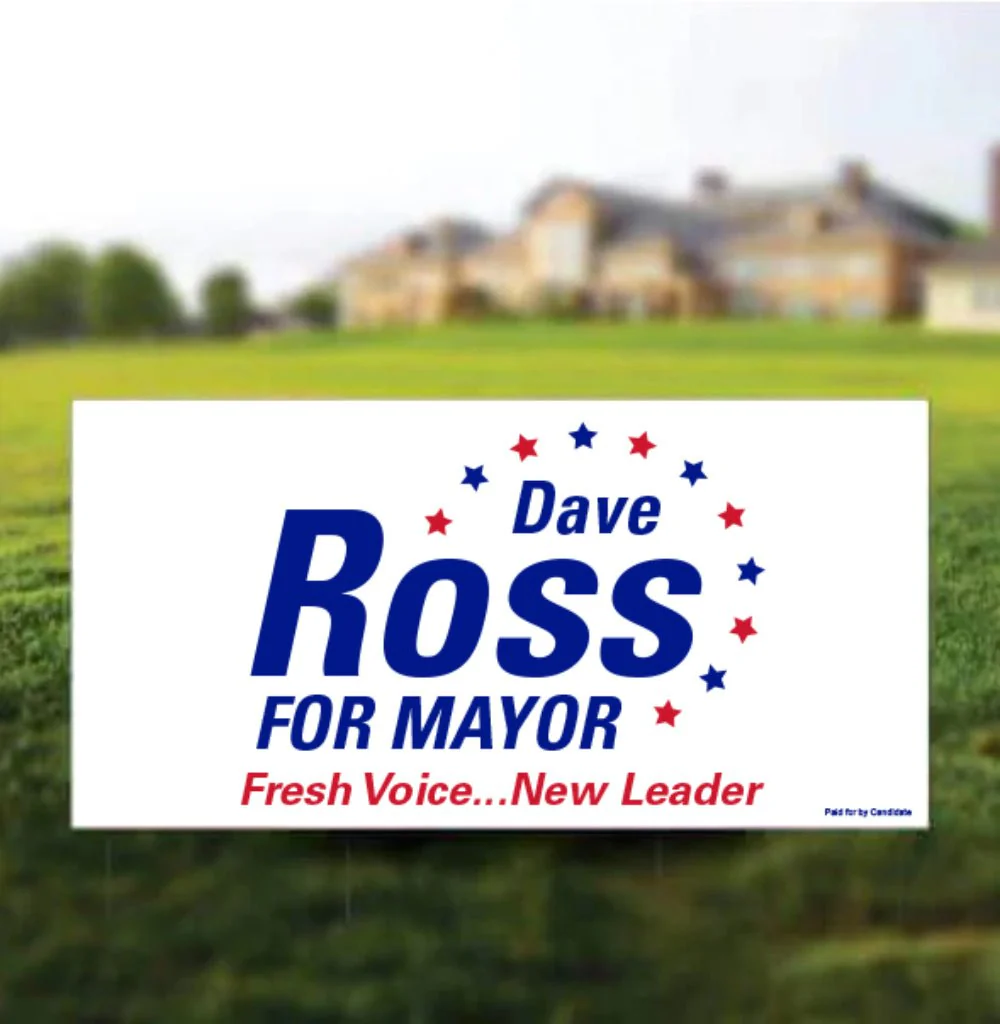 4'x8' Custom Political Road Sign - Image 7