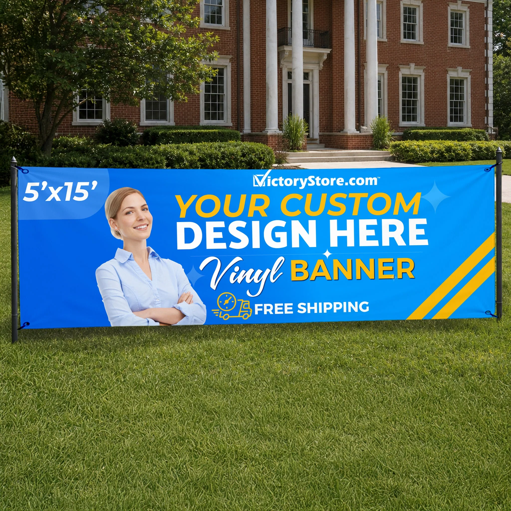Custom 5'x15' Vinyl Banner
