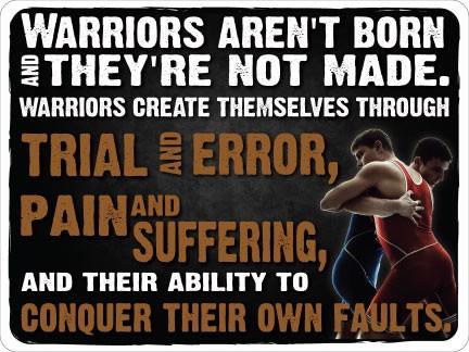 Wrestling Motivational Wall Signs – Set of 7 Large 18"x24" PVC Posters with Inspiring Quotes from Dan Gable & Cael Sanderson – Durable Wrestling Room, Gym, or Locker Room Décor - Image 5