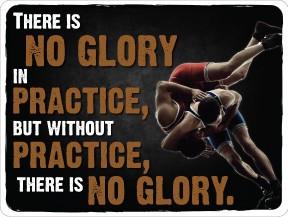 Wrestling Motivational Wall Signs – Set of 7 Large 18"x24" PVC Posters with Inspiring Quotes from Dan Gable & Cael Sanderson – Durable Wrestling Room, Gym, or Locker Room Décor - Image 7