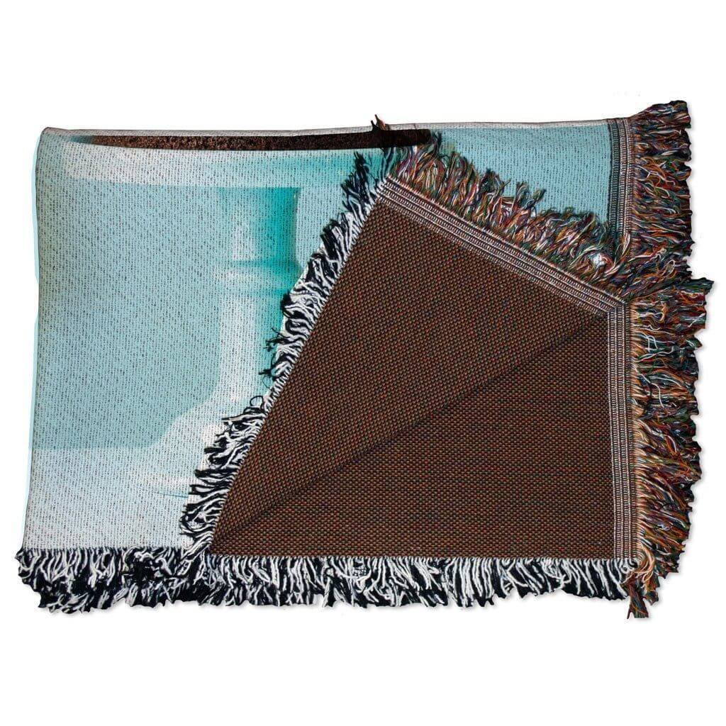 80th Birthday Woven Blanket - Image 2