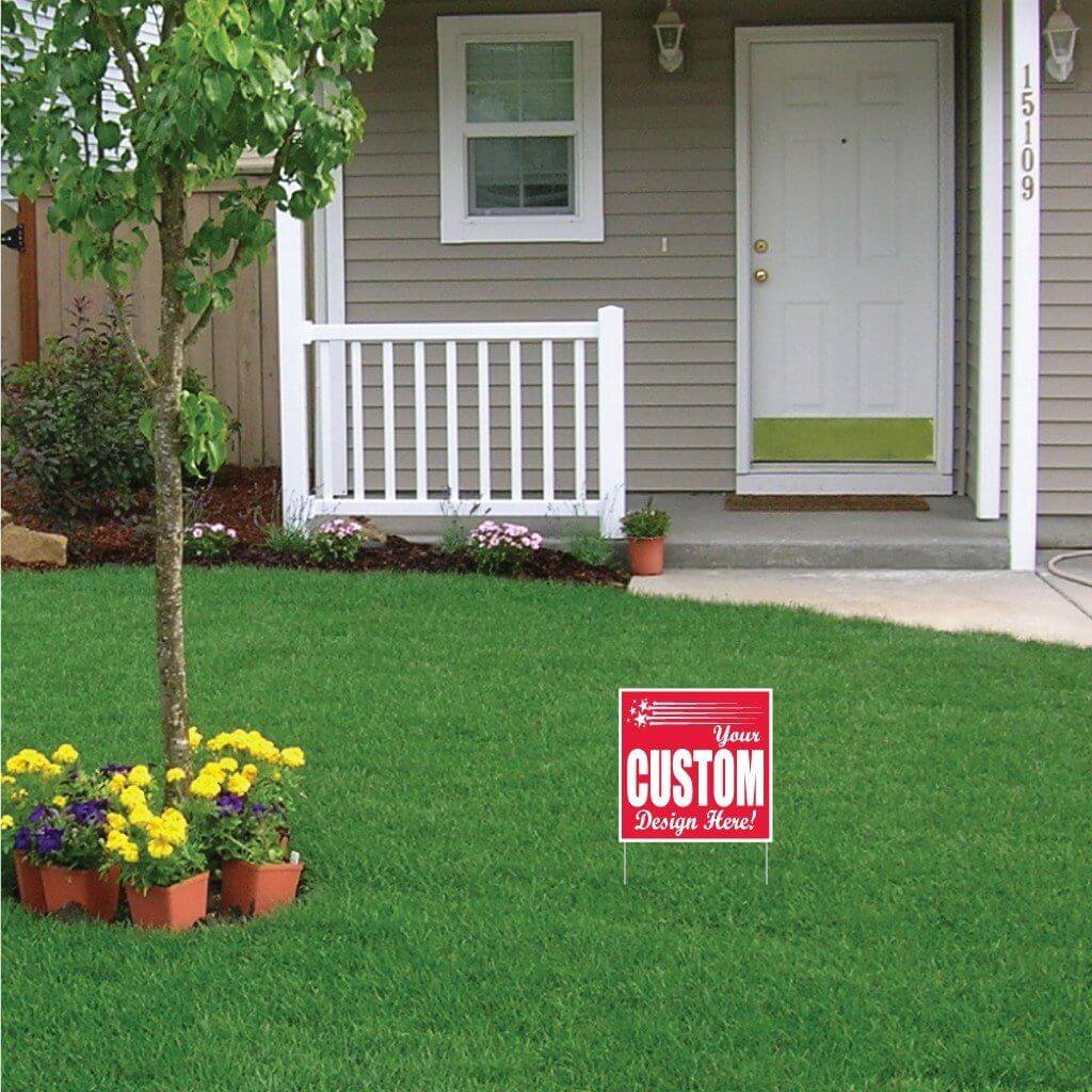 9"x9" Custom Yard Signs