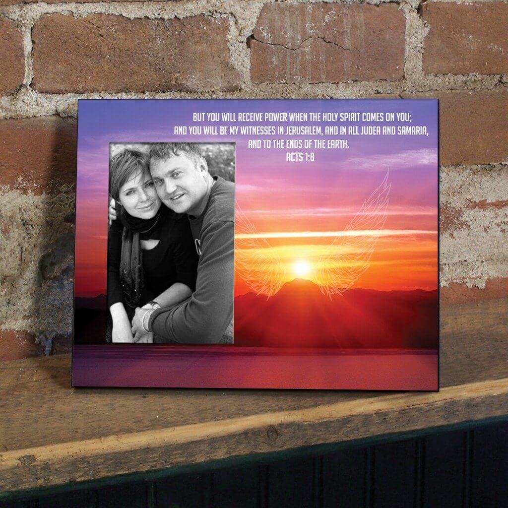 Acts 1:8 Decorative Picture Frame