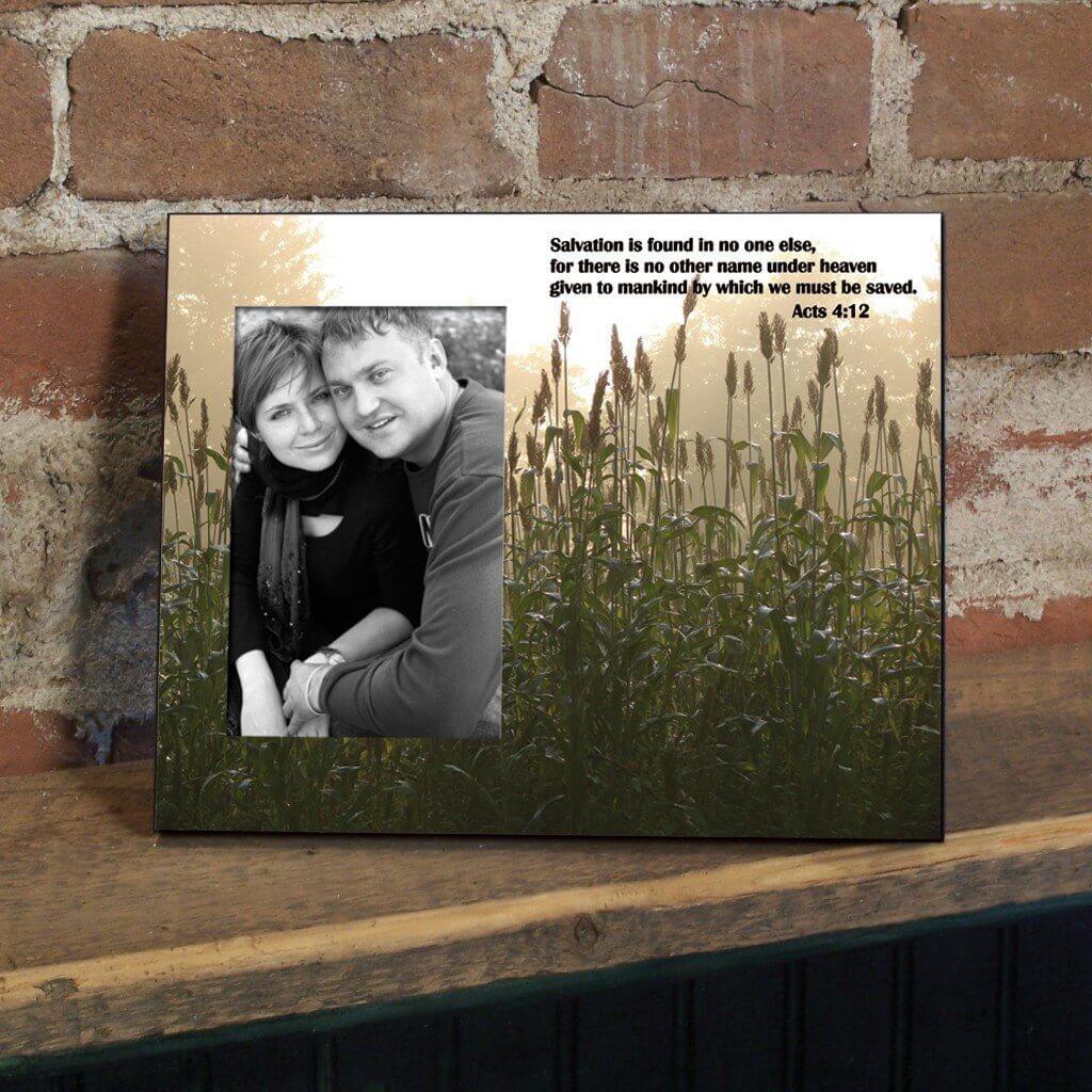 Acts 4:12 Decorative Picture Frame