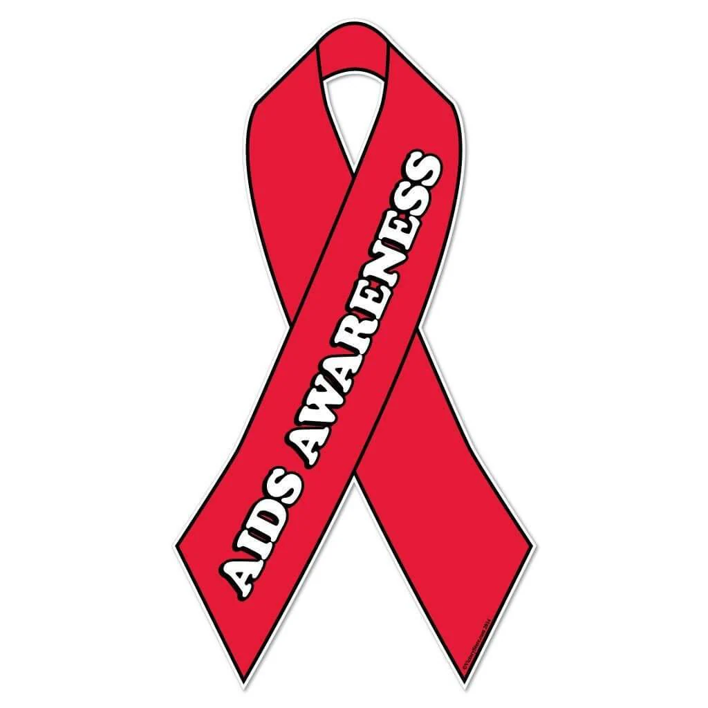AIDS Awareness Ribbon Yard Sign - Image 2