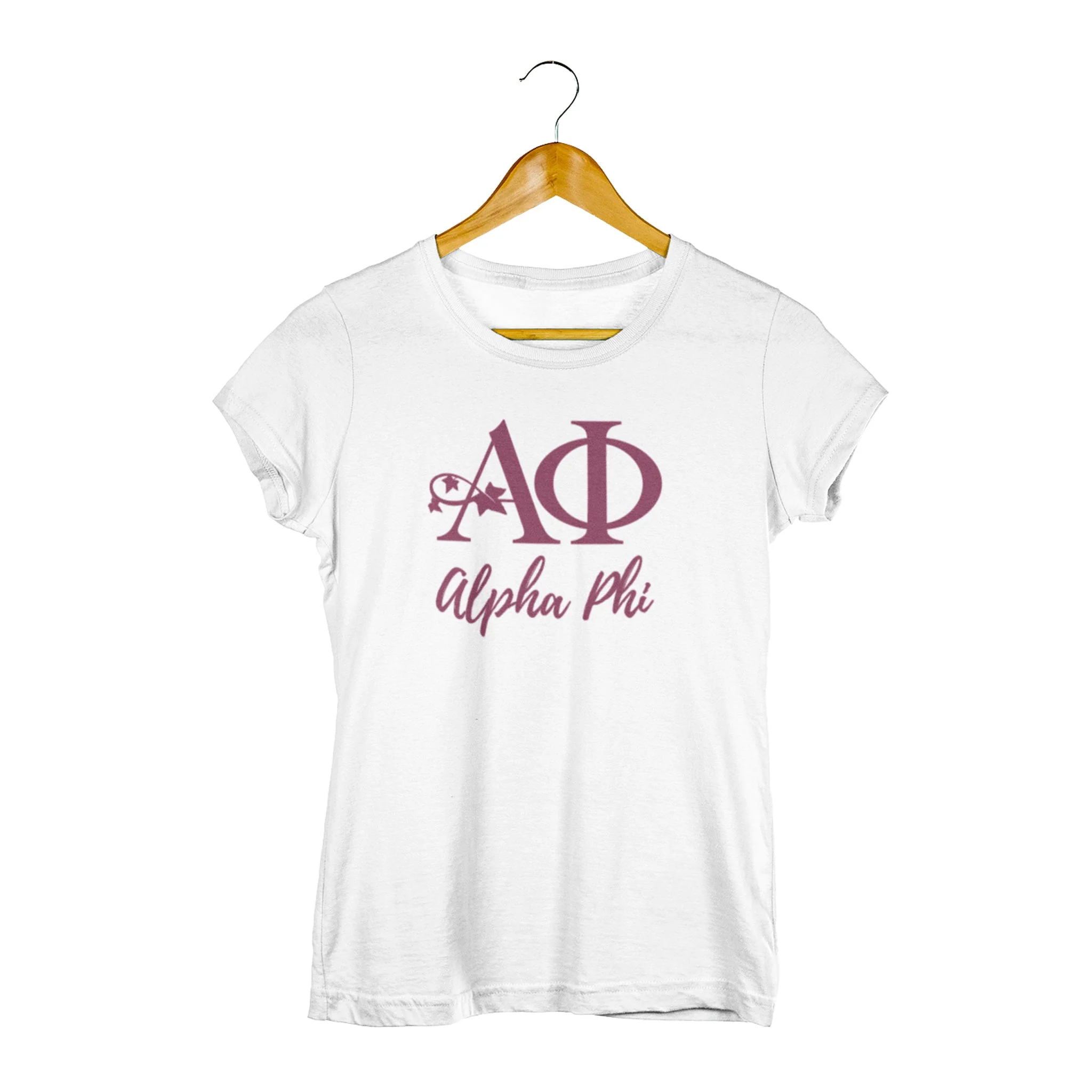 Alpha Phi Greek Letters T-shirt