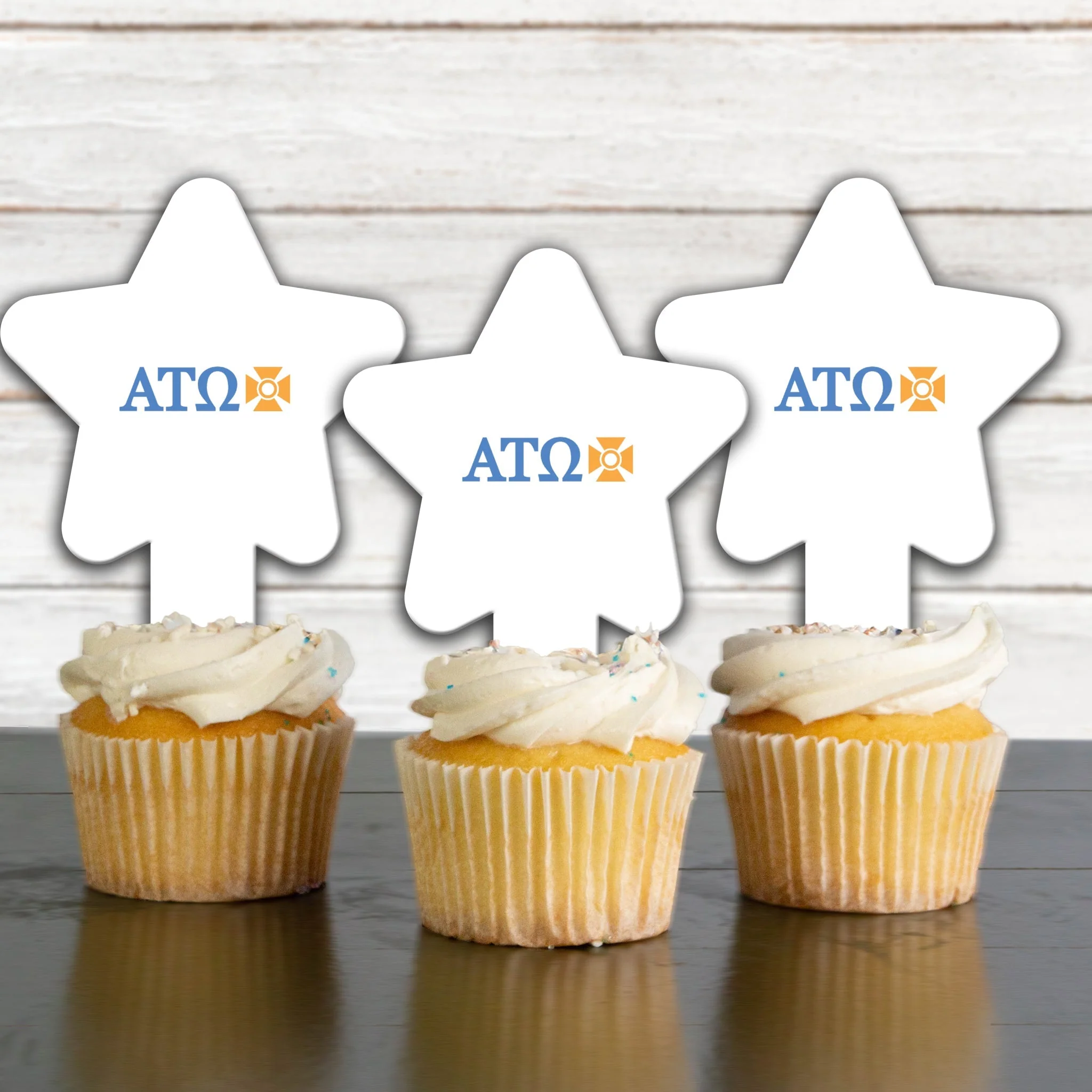 Alpha Tau Omega Cupcake Toppers - Image 4