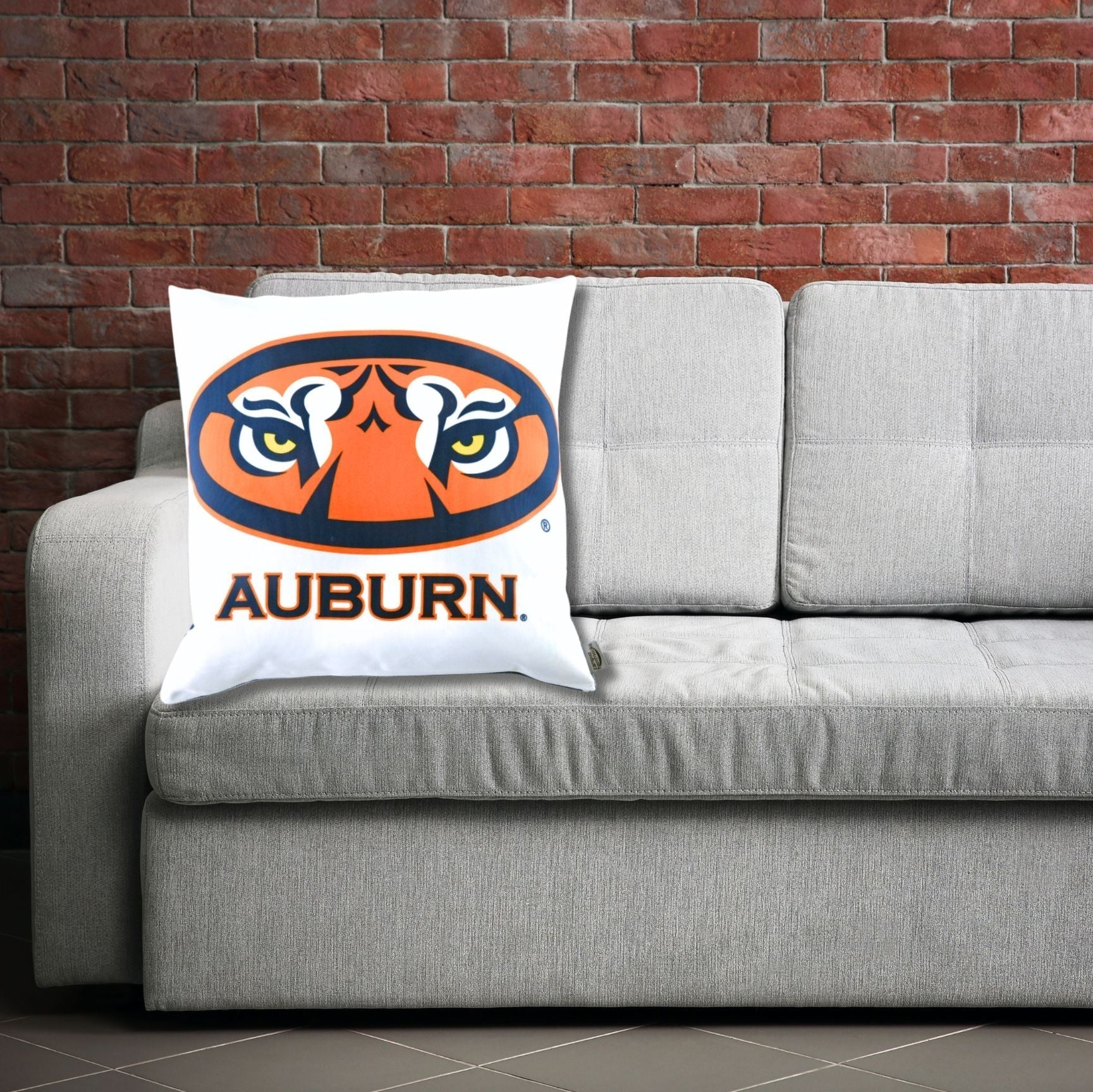 Auburn Tigers Eyes Throw Pillow Cover - Image 6
